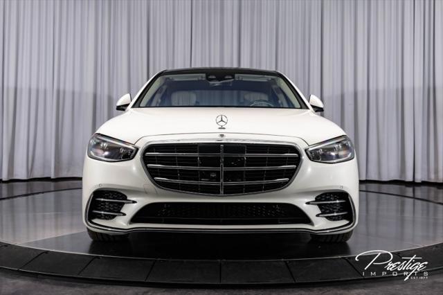 used 2022 Mercedes-Benz S-Class car, priced at $89,950
