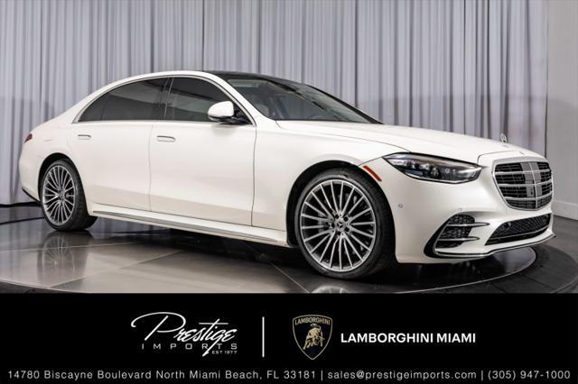used 2022 Mercedes-Benz S-Class car, priced at $89,950