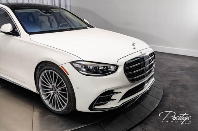 used 2022 Mercedes-Benz S-Class car, priced at $89,950