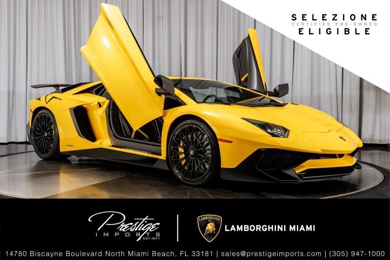 used 2016 Lamborghini Aventador car, priced at $549,950