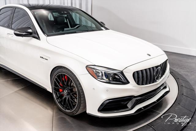 used 2021 Mercedes-Benz AMG C 63 car, priced at $67,950