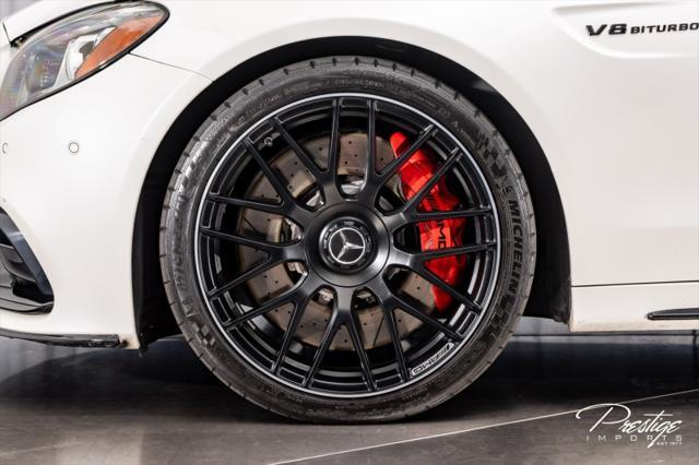 used 2021 Mercedes-Benz AMG C 63 car, priced at $67,950