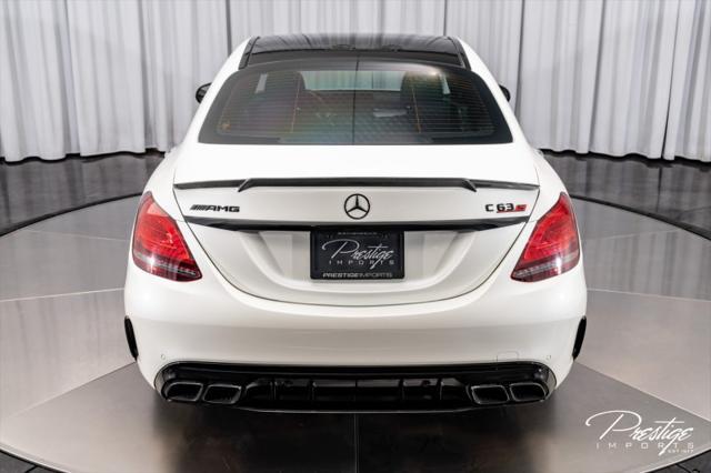 used 2021 Mercedes-Benz AMG C 63 car, priced at $67,950