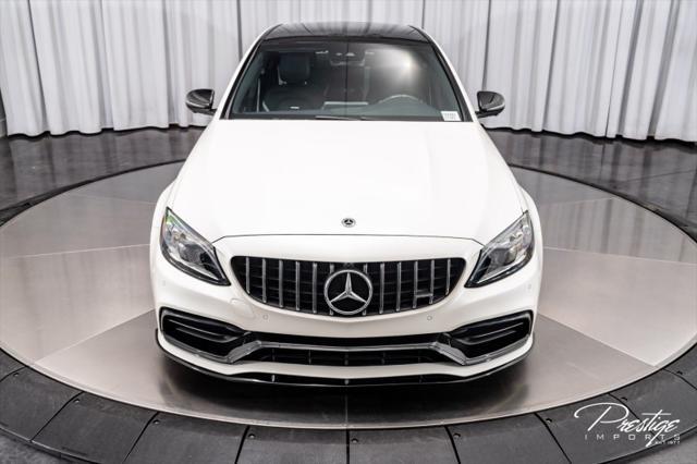 used 2021 Mercedes-Benz AMG C 63 car, priced at $67,950