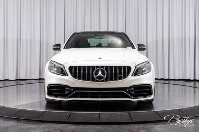 used 2021 Mercedes-Benz AMG C 63 car, priced at $67,950