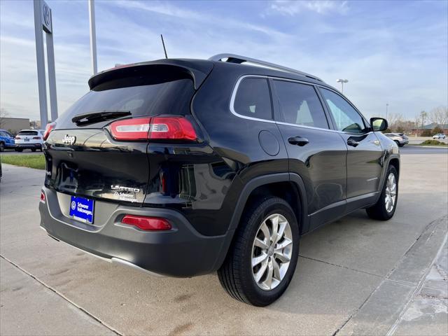 used 2017 Jeep Cherokee car, priced at $16,250