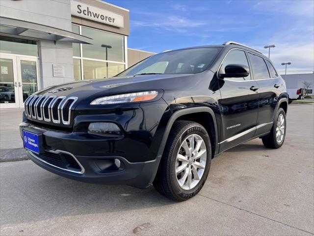 used 2017 Jeep Cherokee car, priced at $16,250