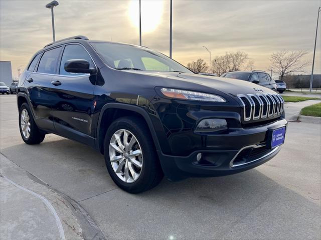 used 2017 Jeep Cherokee car, priced at $16,250