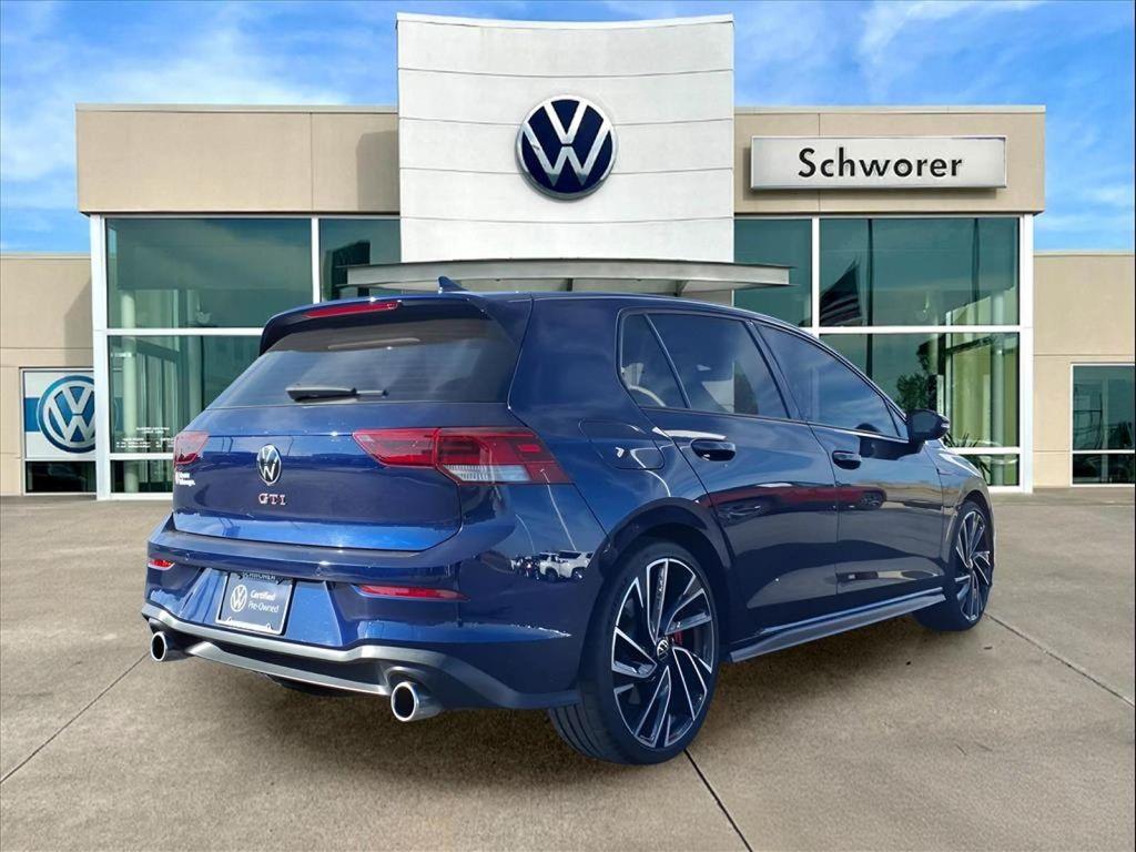 used 2023 Volkswagen Golf GTI car, priced at $28,496