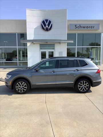 used 2021 Volkswagen Tiguan car, priced at $20,881