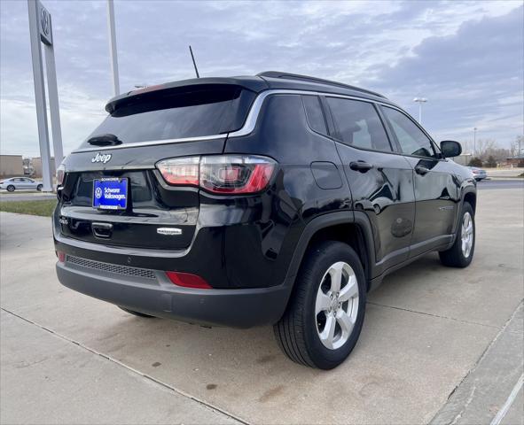 used 2021 Jeep Compass car, priced at $18,250