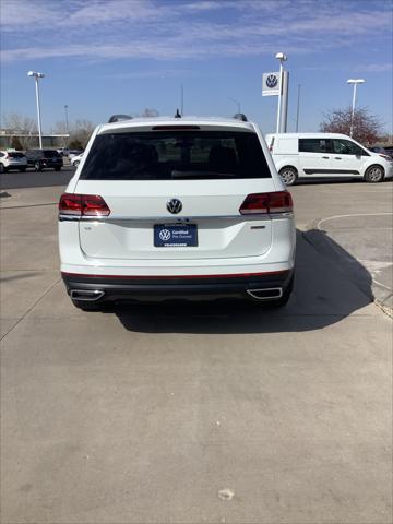 used 2021 Volkswagen Atlas car, priced at $26,215