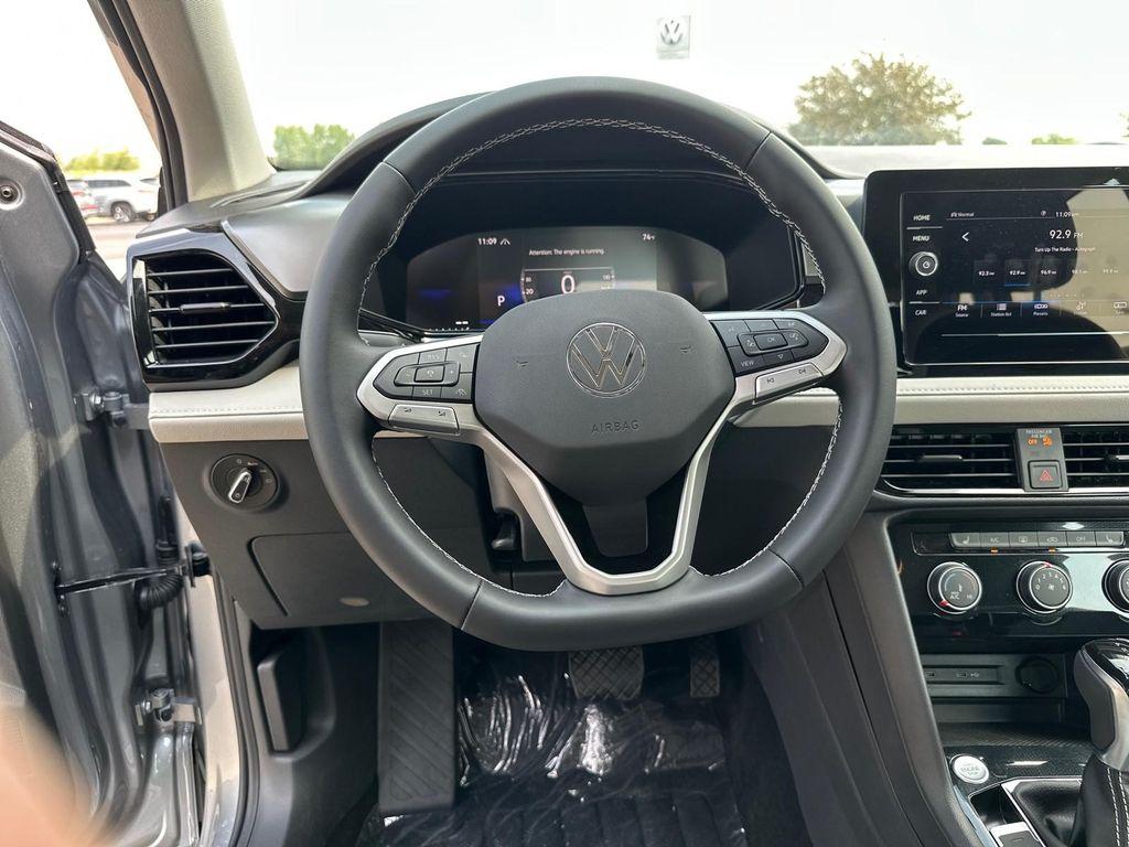 new 2025 Volkswagen Taos car, priced at $27,961