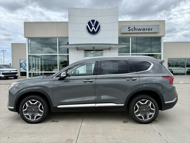 used 2021 Hyundai Santa Fe car, priced at $27,979