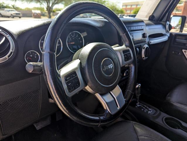 used 2013 Jeep Wrangler Unlimited car, priced at $17,488