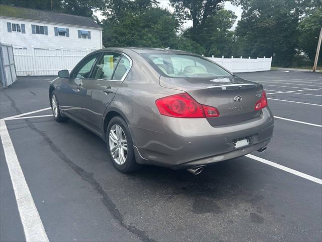 used 2012 INFINITI G37x car, priced at $9,400