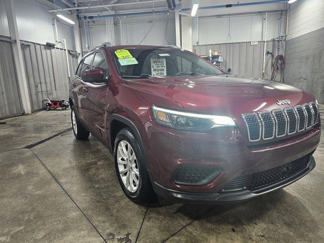 used 2021 Jeep Cherokee car, priced at $19,990