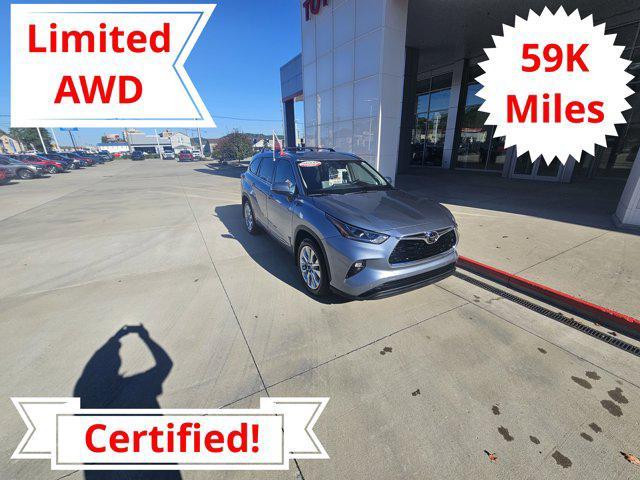 used 2021 Toyota Highlander car, priced at $35,990