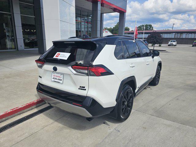 used 2022 Toyota RAV4 Hybrid car, priced at $39,990