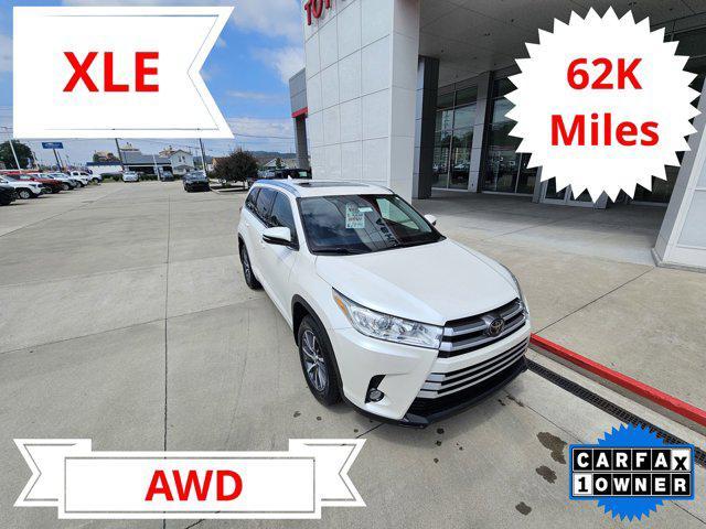 used 2018 Toyota Highlander car, priced at $27,848