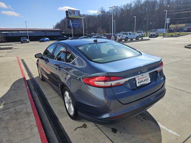 used 2018 Ford Fusion car, priced at $12,503