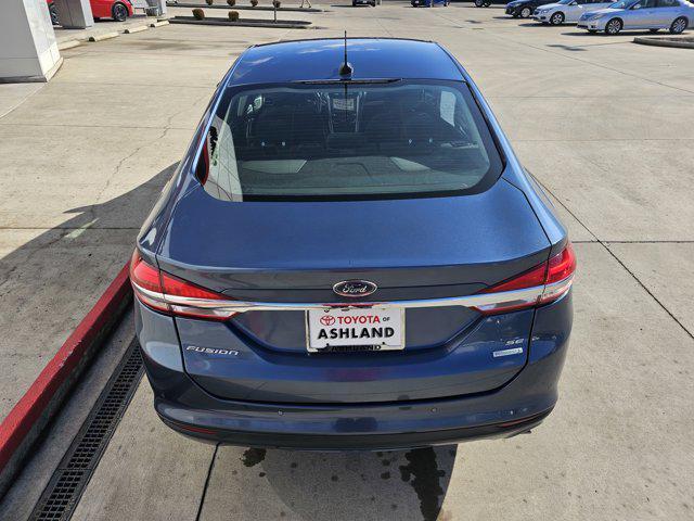 used 2018 Ford Fusion car, priced at $12,503