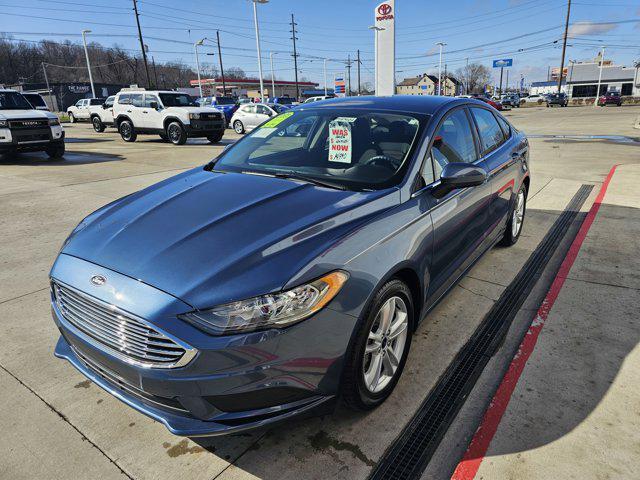 used 2018 Ford Fusion car, priced at $12,503