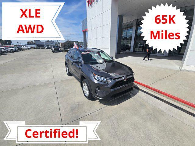 used 2021 Toyota RAV4 car, priced at $25,990