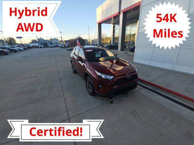 used 2023 Toyota RAV4 Hybrid car, priced at $31,990