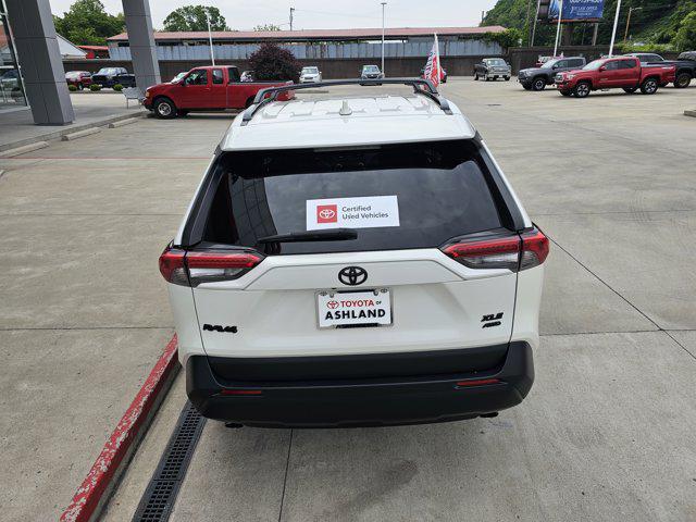 used 2021 Toyota RAV4 car, priced at $34,990