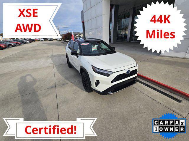 used 2022 Toyota RAV4 Hybrid car, priced at $35,990