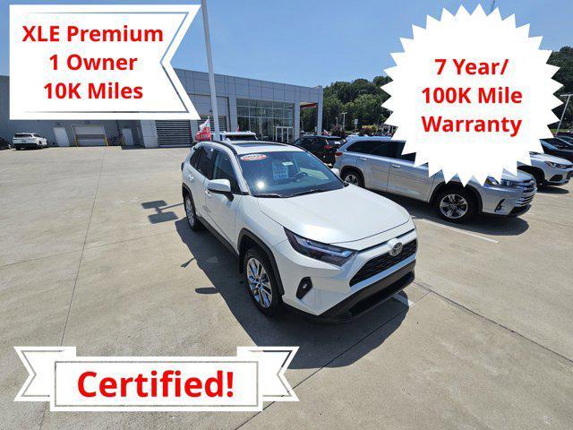 used 2022 Toyota RAV4 car, priced at $34,990