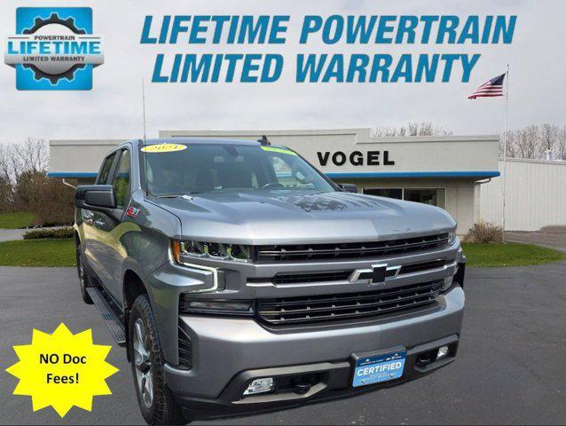 used 2021 Chevrolet Silverado 1500 car, priced at $35,900