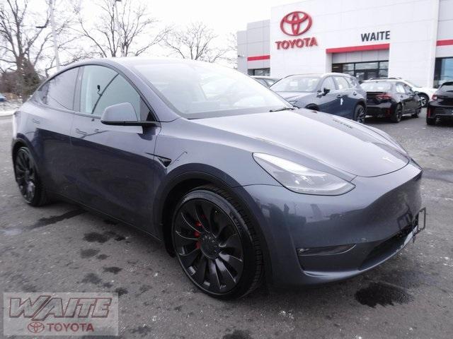 used 2023 Tesla Model Y car, priced at $33,500