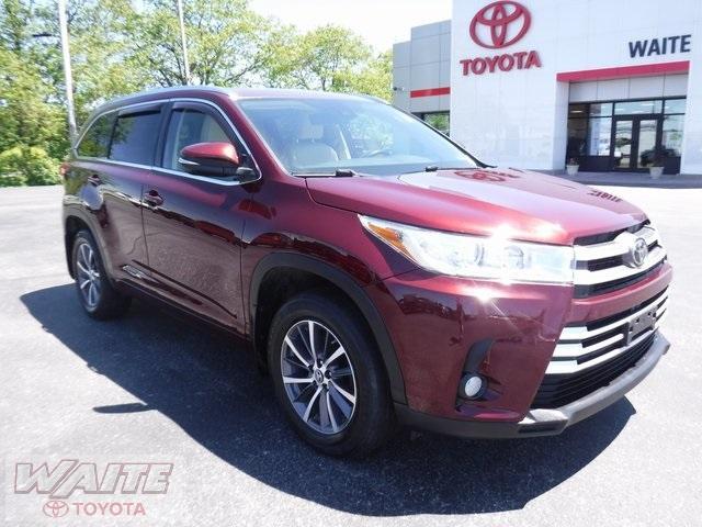 used 2018 Toyota Highlander car, priced at $27,500