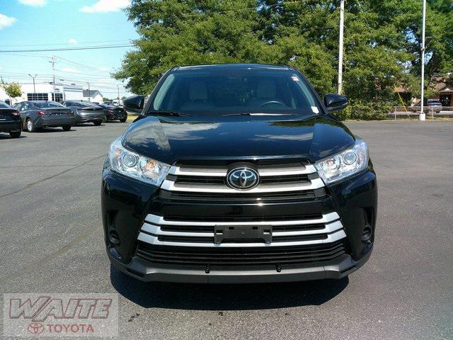 used 2018 Toyota Highlander car, priced at $22,500