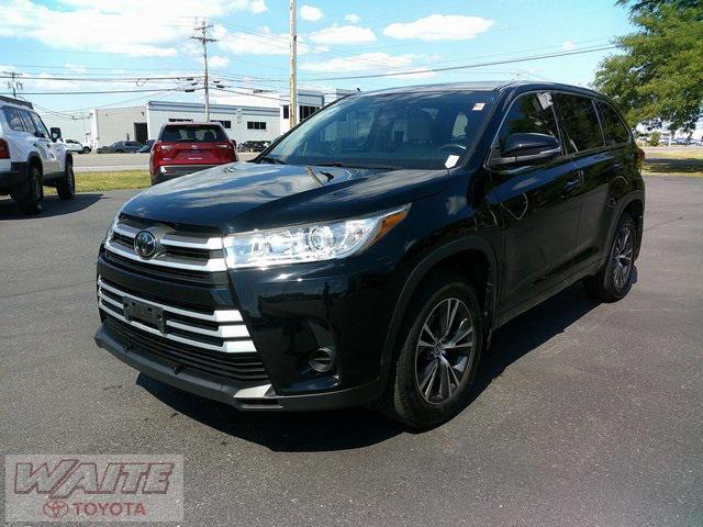 used 2018 Toyota Highlander car, priced at $22,500