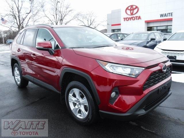 used 2021 Toyota RAV4 car, priced at $27,900