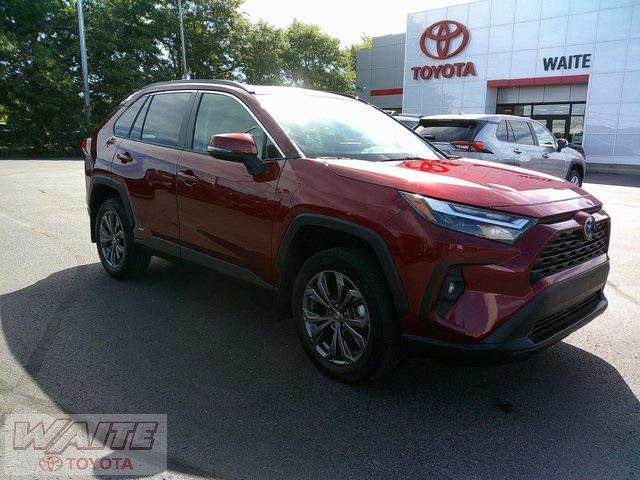 used 2022 Toyota RAV4 Hybrid car, priced at $34,800
