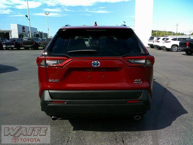 used 2022 Toyota RAV4 Hybrid car, priced at $34,800