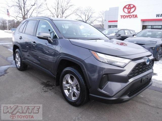 used 2022 Toyota RAV4 Hybrid car, priced at $30,800