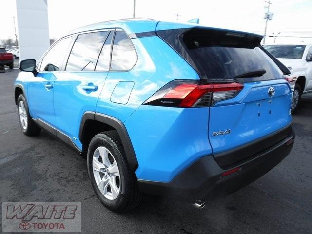 used 2019 Toyota RAV4 Hybrid car, priced at $21,500