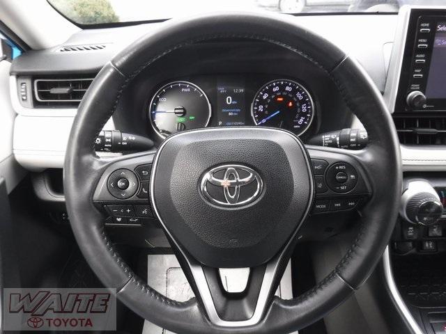 used 2019 Toyota RAV4 Hybrid car, priced at $21,500