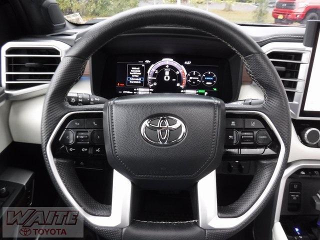 used 2022 Toyota Tundra Hybrid car, priced at $55,000