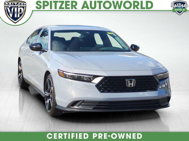 used 2025 Honda Accord Hybrid car, priced at $28,462
