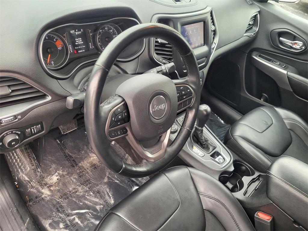 used 2019 Jeep Cherokee car, priced at $15,602