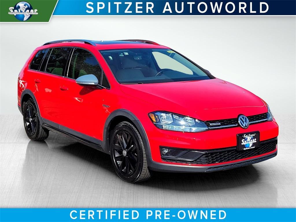 used 2019 Volkswagen Golf Alltrack car, priced at $20,572