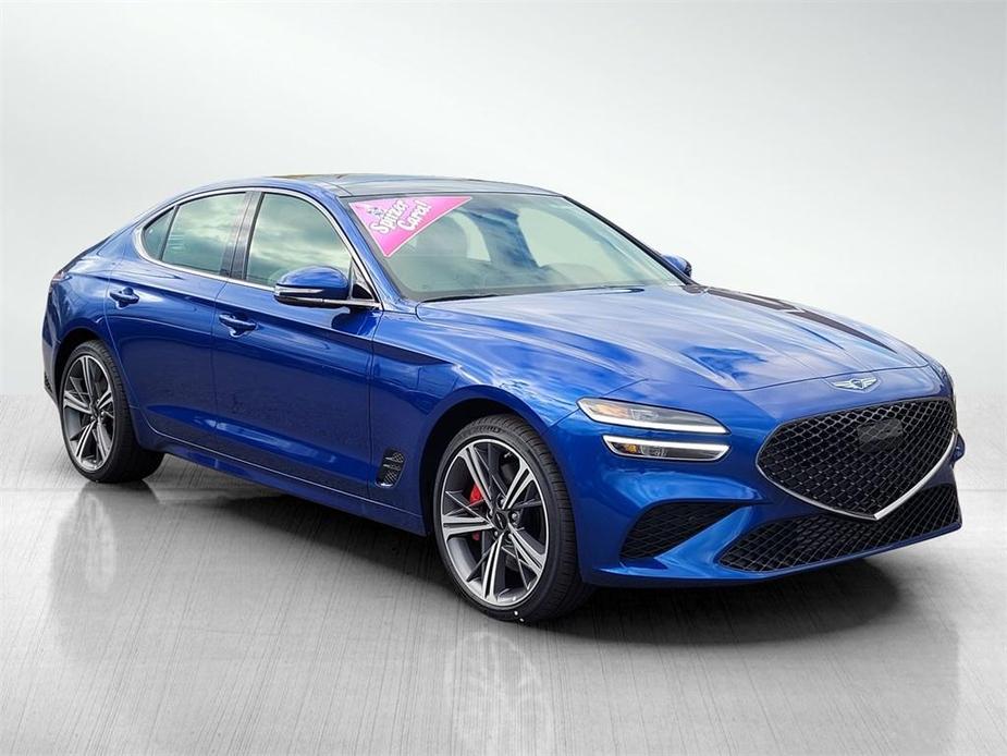 new 2025 Genesis G70 car, priced at $52,777