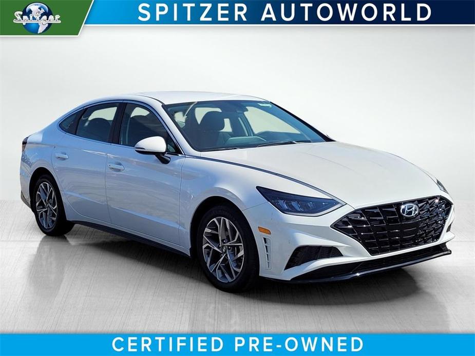 used 2021 Hyundai Sonata car, priced at $20,244