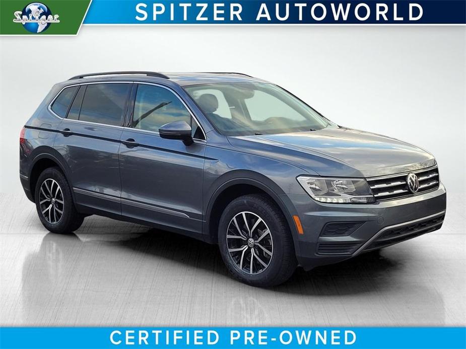 used 2021 Volkswagen Tiguan car, priced at $20,857